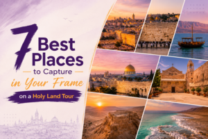 Holy Land tour pictures of New York travellers