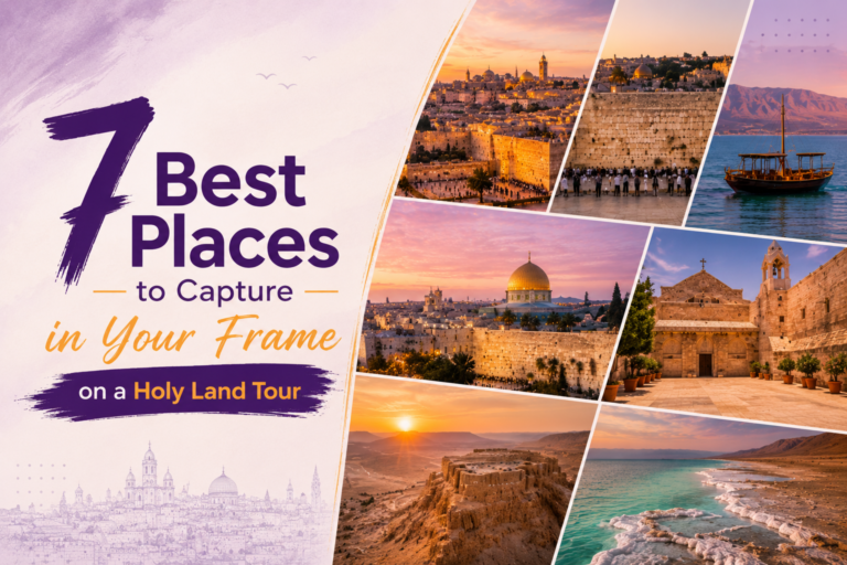 Holy Land tour pictures of New York travellers